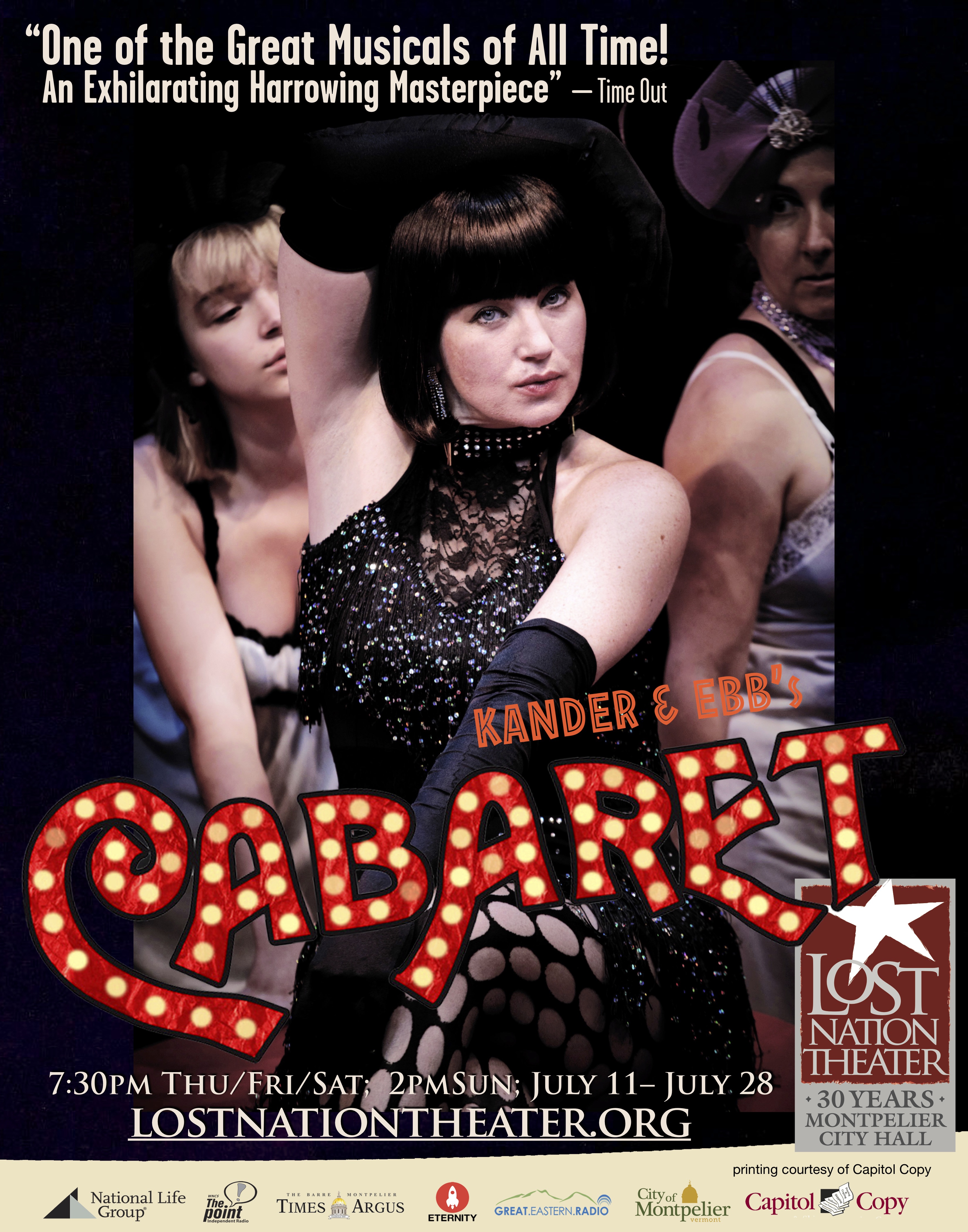Cabaret Is Coming Lost Nation Theater