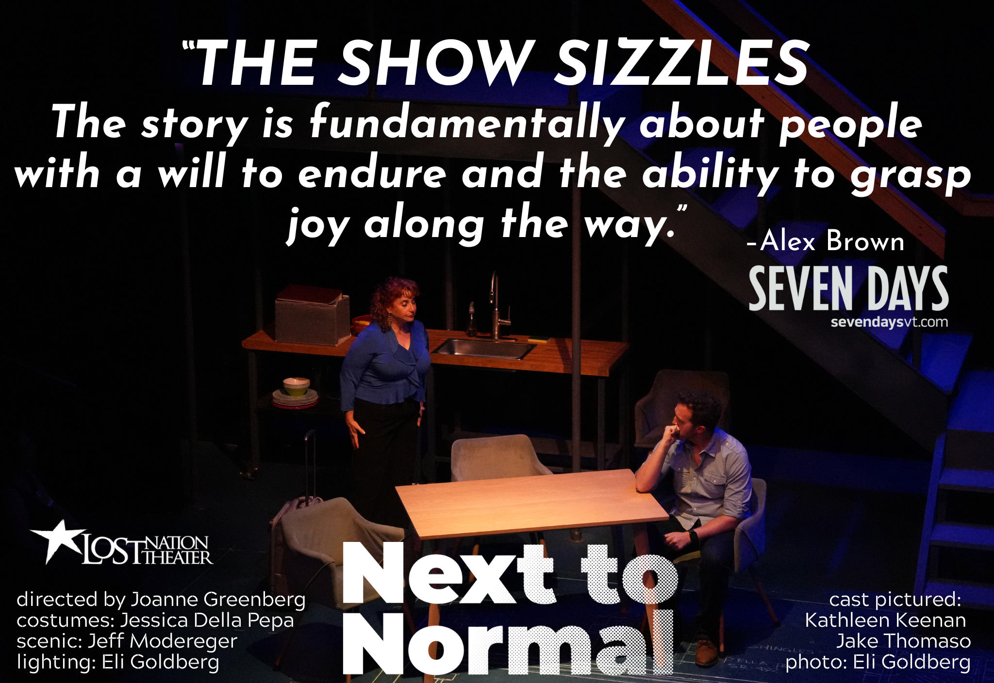 Rave Reviews for LNT's Next to Normal - Lost Nation Theater